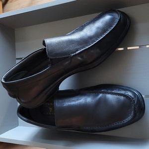 Sperry Top-Sider Gold Cup Slip On Loafers Black Leather 11M